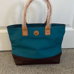 Tory Burch Teal Tote